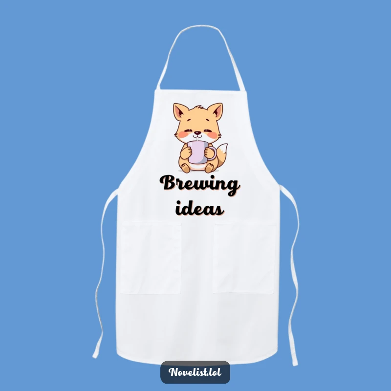 Funny Coffee Break Apron: Humorous & Practical for Thoughtful Cooks