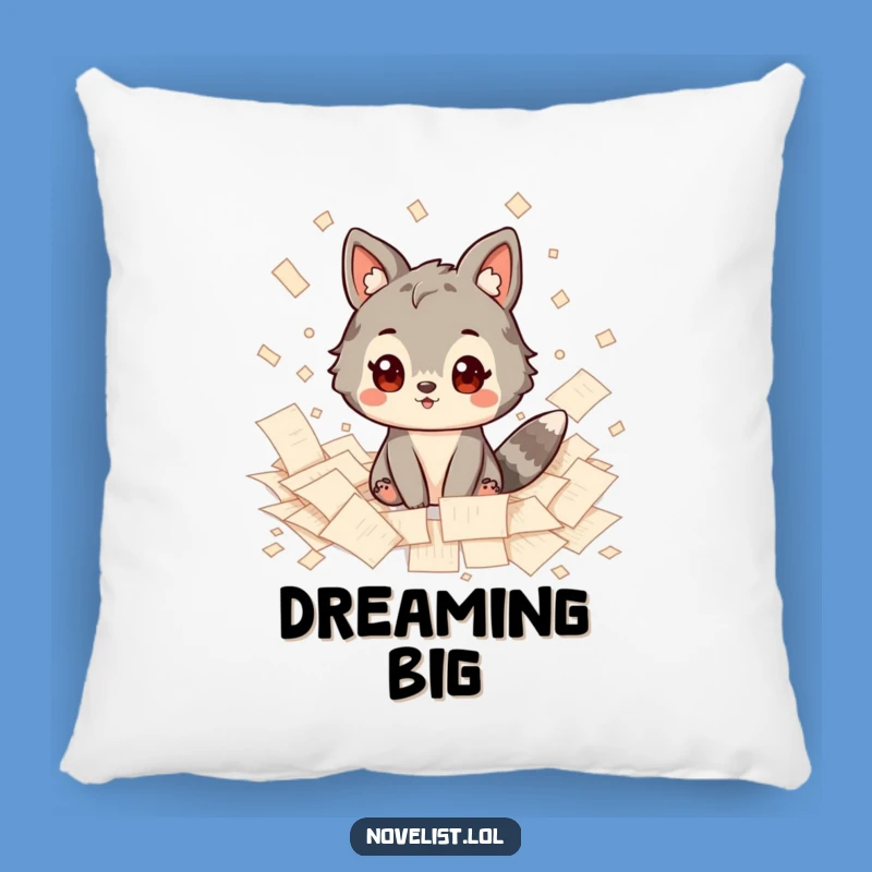 Funny Creative Inspiration Pillow: Cozy & Humorous Gift for Artists