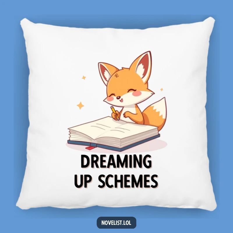 Funny Creative Pillow - Soft Fox Cushion, Comfy Funny Gift
