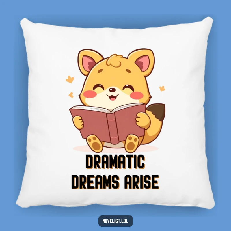 Soft Funny Story Pillow: Cuddly Cushion for Dramatic Readers, Perfect Gift