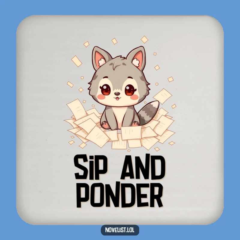 Funny Inspired Artist Coasters: Humorous Set for Creative Drink Protection