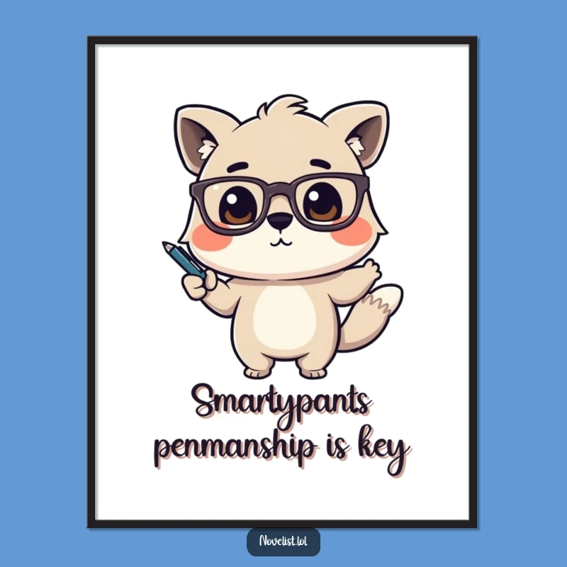 Free Printable Wall Art: The Dramatic Professor, Humorous Downloadable Decor for Your Office