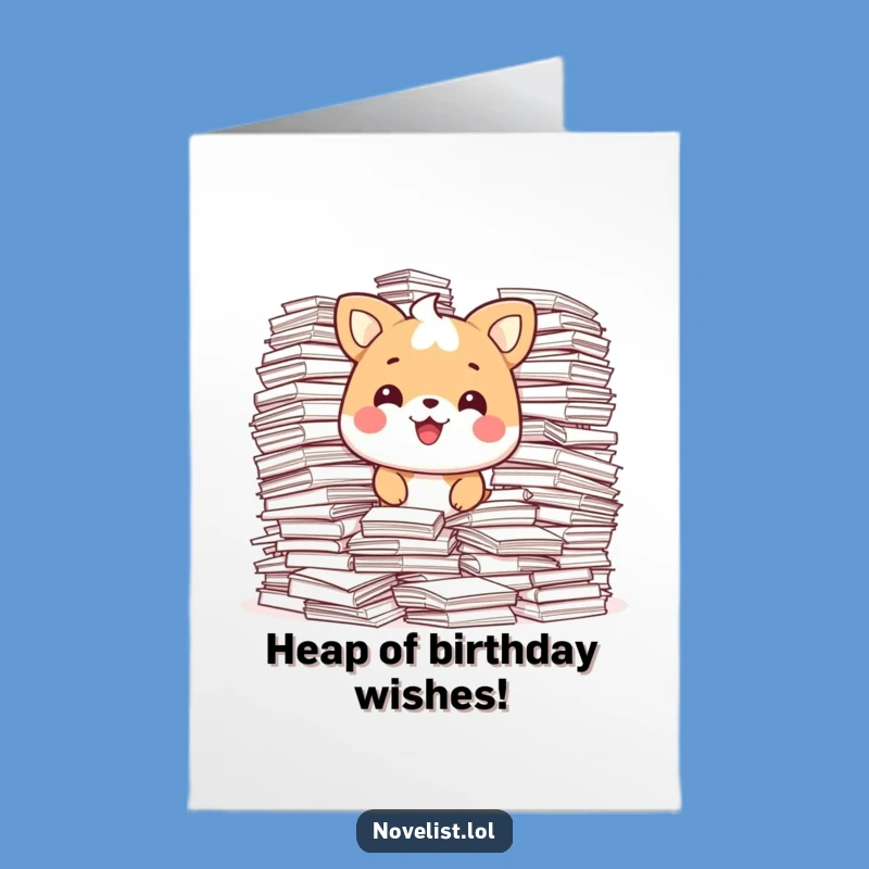 Free Printable Birthday Card: Paperwork Pro, Hilarious Downloadable for the Organized Friend