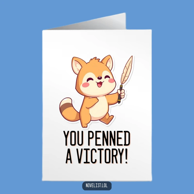 Free Printable Grand Oration Card - Funny Downloadable Greeting for Triumphs