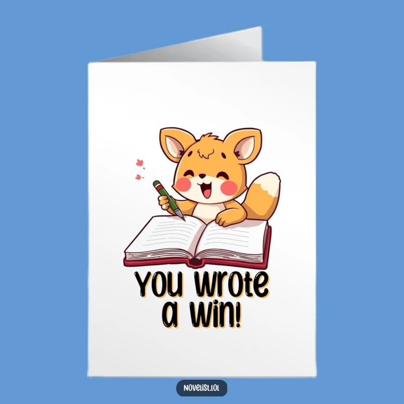 Free Printable Idea Spark Card - Funny Downloadable Greeting for Success