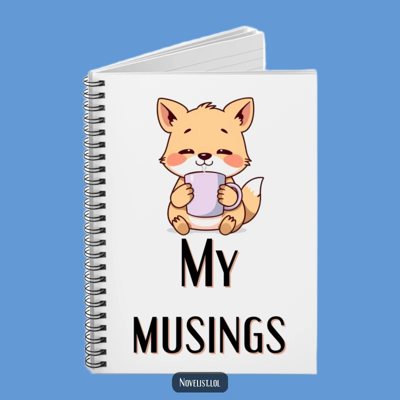 Funny Pensive Thoughts Notebook: Humorous Journal for Ideas and Reflections