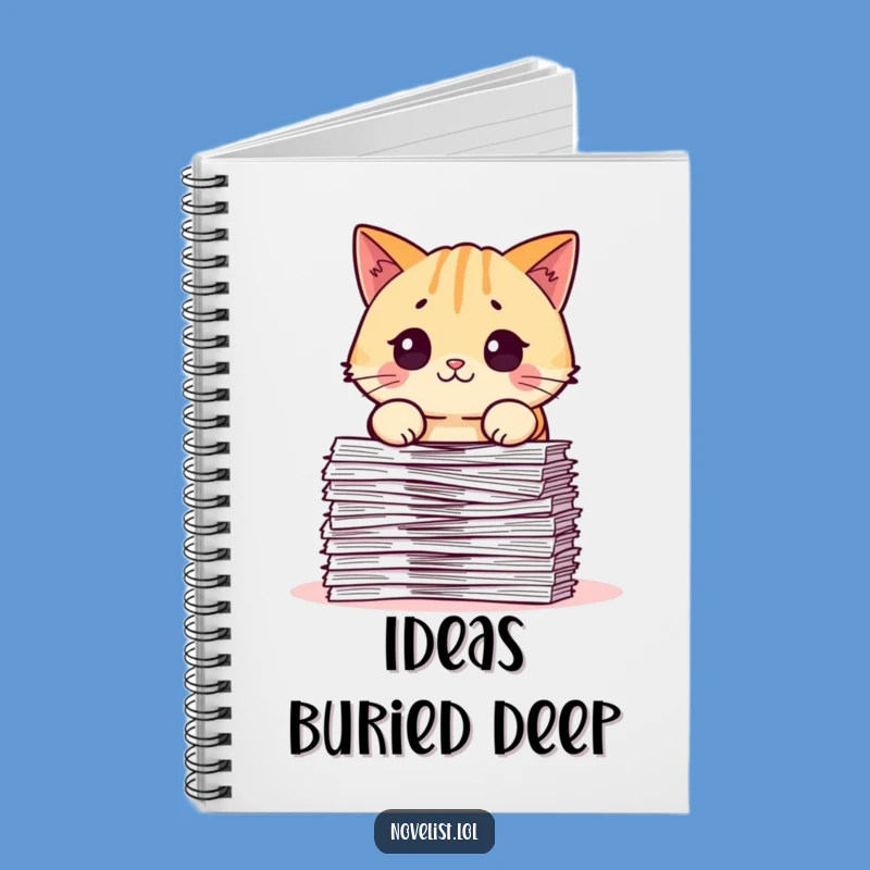 Funny Pudgy Cat Notebook: Surprise Journal for Office Humor and Cat Lovers