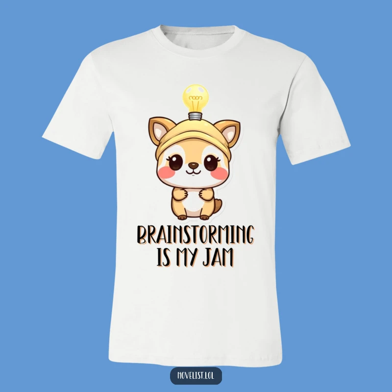 Funny Genius Animal T-Shirt - Wear Your Bright Ideas Proudly!