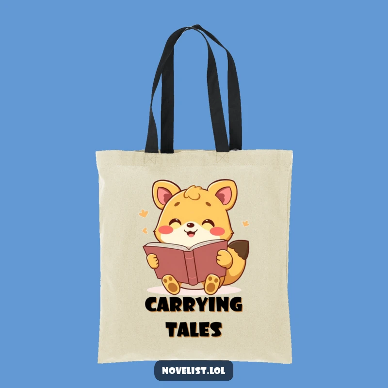 Funny Performance Tote Bag: Carry Your Stories with Animated Flair, Great Gift
