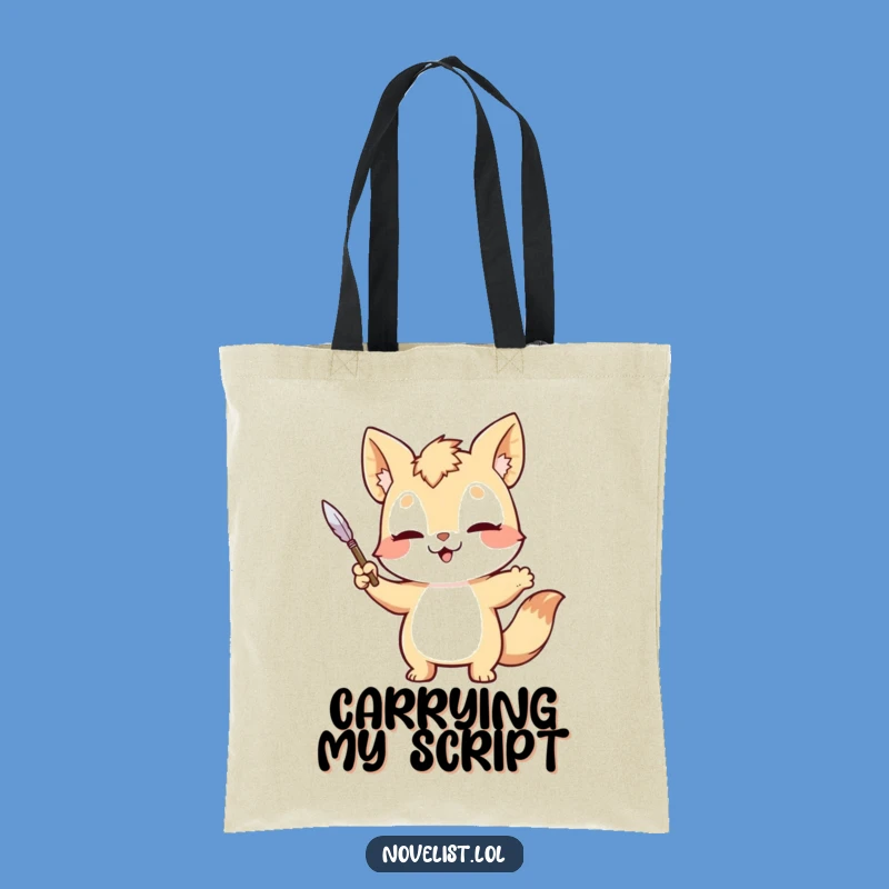 Funny Writer Tote Bag: Carry Your Stories with Dramatic Flair